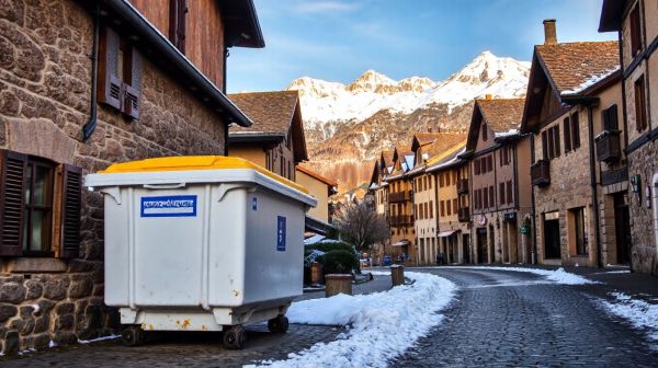 5 raisons de choisir la location de benne à Megève pour vos déchets