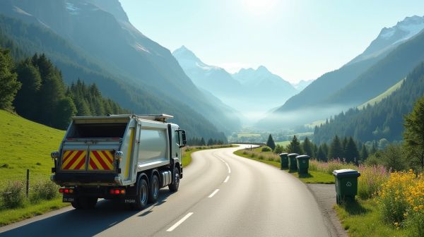 Transport de déchets suisse : par ou commencer